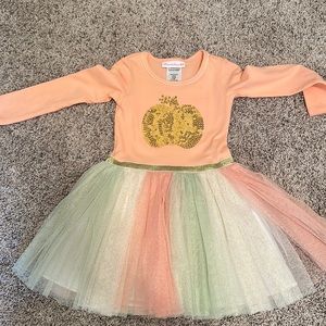 Bonnie Jean Pumpkin Tutu dress